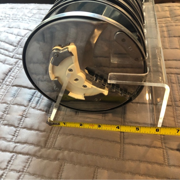 CUISINART PLEXIGLASS heavy duty rack holder for up to 11 food processor discs - Picture 7 of 7